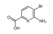 6-Amino-5-bromopicolinic acid Structure