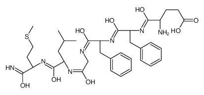 substance P (6-11), Glu(6)-结构式