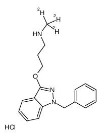 Demethyl Benzydamine-d3 hydrochloride Structure