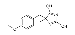 5-(4'-METHOXYBENZYL)-5-METHYLHYDANTOIN结构式