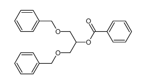 1,3-dibenzyloxy-2-propyl benzoate Structure