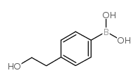 4-(2-羟基乙基)苯硼酸结构式