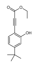 ethyl 3-(4-tert-butyl-2-hydroxyphenyl)prop-2-ynoate Structure