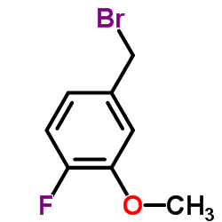4-(Bromomethyl)-1-fluoro-2-methoxybenzene Structure