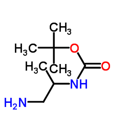 S-2-n-boc-1,2-丙二胺结构式