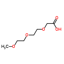 [2-(2-Methoxyethoxy)ethoxy]acetic acid Structure