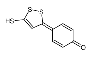 5-(4-羟基苯基)-3H-1,2-二硫-3-硫酮结构式