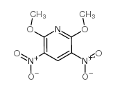 2,6-二甲氧基-3,5-二硝基吡啶结构式