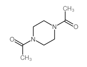 1,4-二乙酰基哌嗪结构式