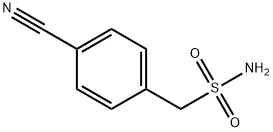 1-(4-氰基苯基)甲基磺酰胺结构式