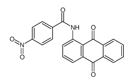 N-(9,10-dioxoanthracen-1-yl)-4-nitrobenzamide结构式