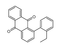 1-(2-Ethylphenyl)-9,10-anthraquinone结构式