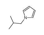 1-(2-methylpropyl)pyrrole Structure
