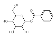 苯甲酰基β-D-吡喃葡萄糖苷图片