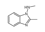 1H-Benzimidazol-1-amine,N,2-dimethyl-(9CI) Structure