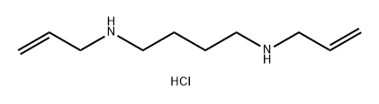 N,N'-Diallyl-1,4-diaminobutane dihydrochloride结构式