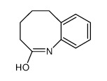 3,4,5,6-tetrahydro-1H-1-benzazocin-2-one结构式