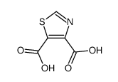 thiazole-4,5-dicarboxylic acid Structure