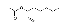1-辛烯-3-基乙酸酯结构式