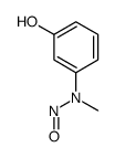 N-(3-hydroxyphenyl)-N-methylnitrous amide Structure