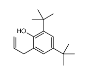 2,4-ditert-butyl-6-prop-2-enylphenol Structure
