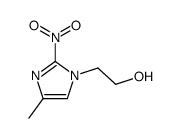 4-Methyl-2-nitro-1H-imidazole-1-ethanol Structure