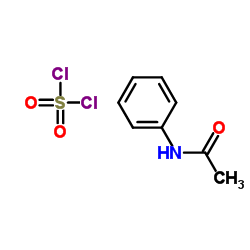 3-乙酰基氨基苯磺酰氯结构式