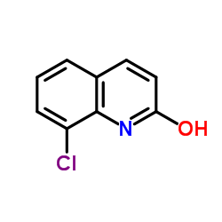 8-氯-2-羟基喹啉结构式