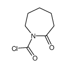 2-oxoazepane-1-carbonyl chloride结构式