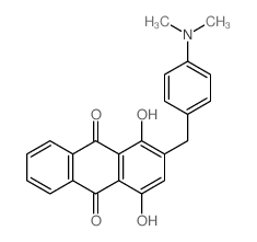 9,10-Anthracenedione,2-[[4-(dimethylamino)phenyl]methyl]-1,4-dihydroxy- picture