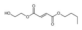 1-O-butyl 4-O-(2-hydroxyethyl) but-2-enedioate结构式