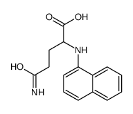 L-谷氨酸γ-(α-萘酰胺)结构式