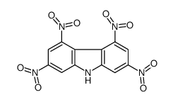 2,4,5,7-tetranitro-9H-carbazole Structure