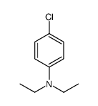 N-(4-chlorophenyl)-N,N-diethylamine结构式