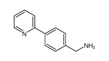 (4-(PYRIDIN-2-YL)PHENYL)METHANAMINE Structure