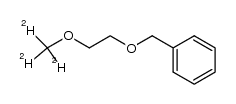 ((2-(methoxy-d3)ethoxy)methyl)benzene结构式