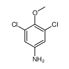 3,5-二氯-4-甲氧基苯胺结构式