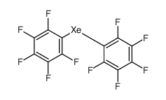 bis(2,3,4,5,6-pentafluorophenyl)xenon Structure