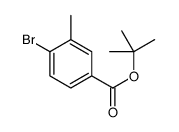 4-溴-3-甲基苯甲酸叔丁酯结构式