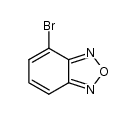 4-溴苯并[c][1,2,5]恶二唑结构式