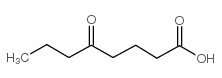 Octanoic acid, 5-oxo- Structure