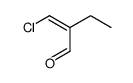 2-(chloromethylidene)butanal Structure