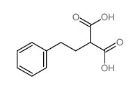 2-phenethylpropanedioic acid Structure