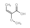 2-甲氧基丁烯酸结构式