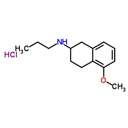 5-甲氧基-n-丙基-2-氨基四氢化萘盐酸盐结构式