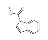 1H-吲哚-1-羧酸甲酯结构式