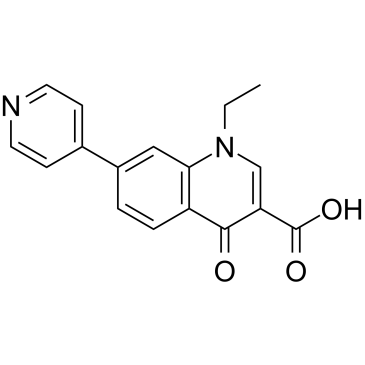 1-乙基-4-氧代-7-(4-吡啶基)-1,4-二氢喹啉-3-甲酸图片