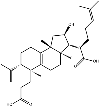 Poricoic acid G Structure