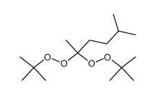 2,2-bis(tert-butylperoxy)-5-methylhexane结构式