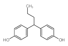 Phenol,4,4'-butylidenebis- Structure